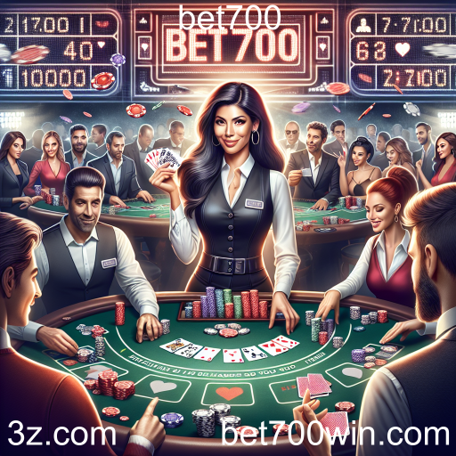 Vivencie a Emoção do Cassino Ao Vivo na Bet700